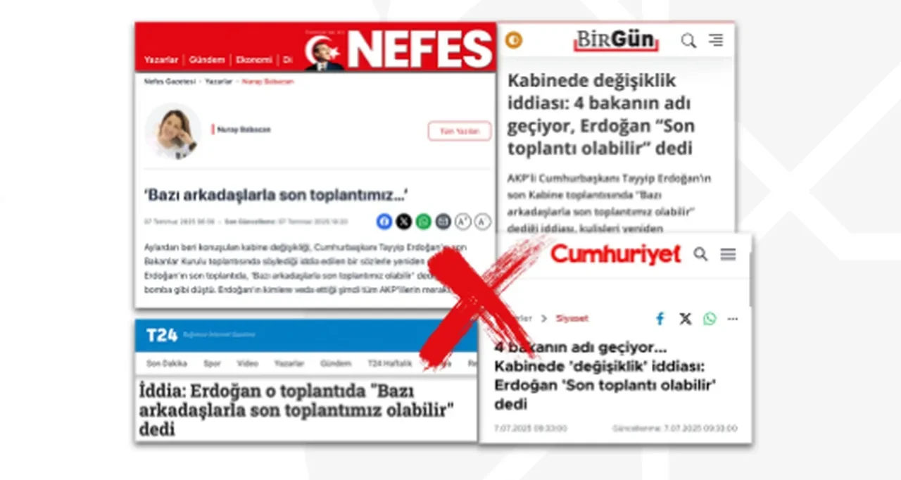 Kabine'de revizyon olacak mı? DMM'den o iddialara cevap geldi