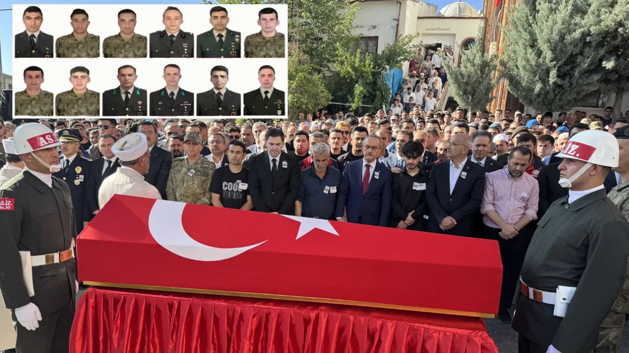 Pençe-Kilit şehitlerine acı veda! Gözyaşlarıyla ebediyete uğurlandılar