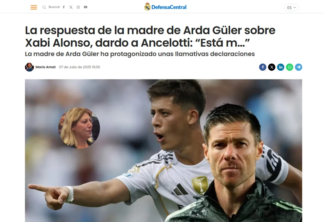 Arda Güler'in annesi Ancelotti'yi mi hedef aldı? Sözleri İspanyol basınında ses getirdi