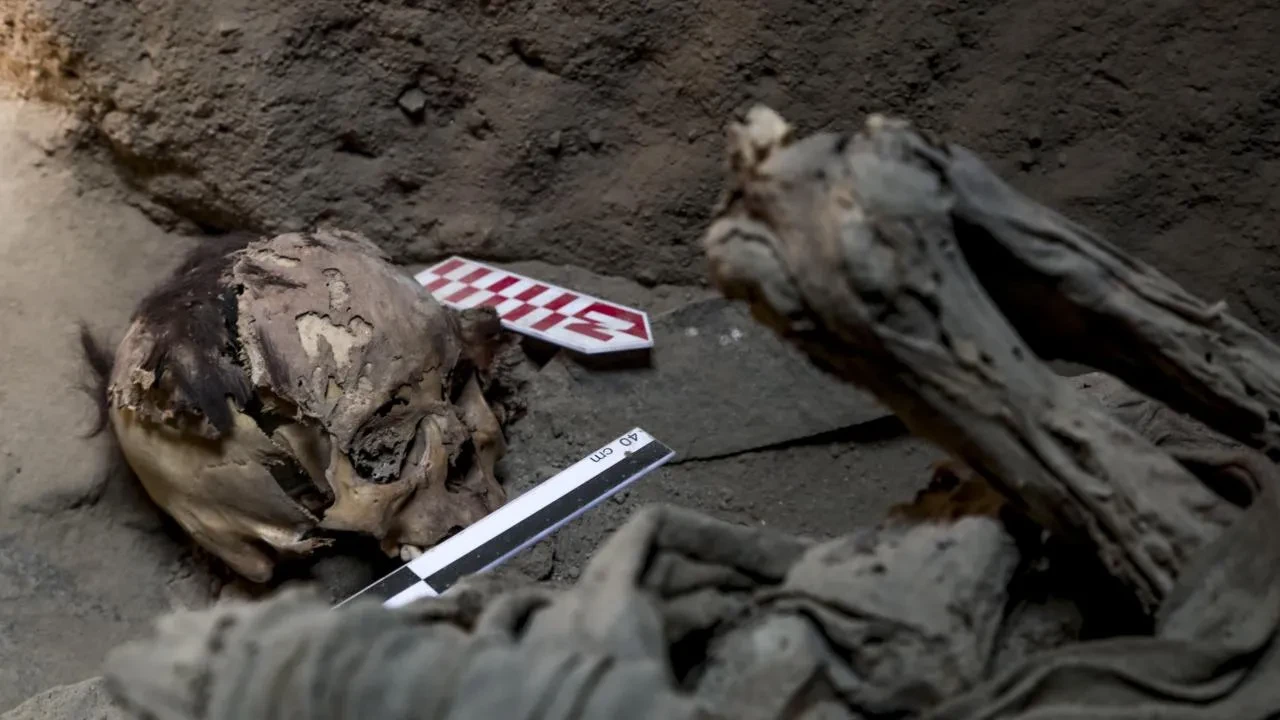 Arkeolojik kazıda mumya kalıntıları: MS 900'e ait olabileceği düşünüldü