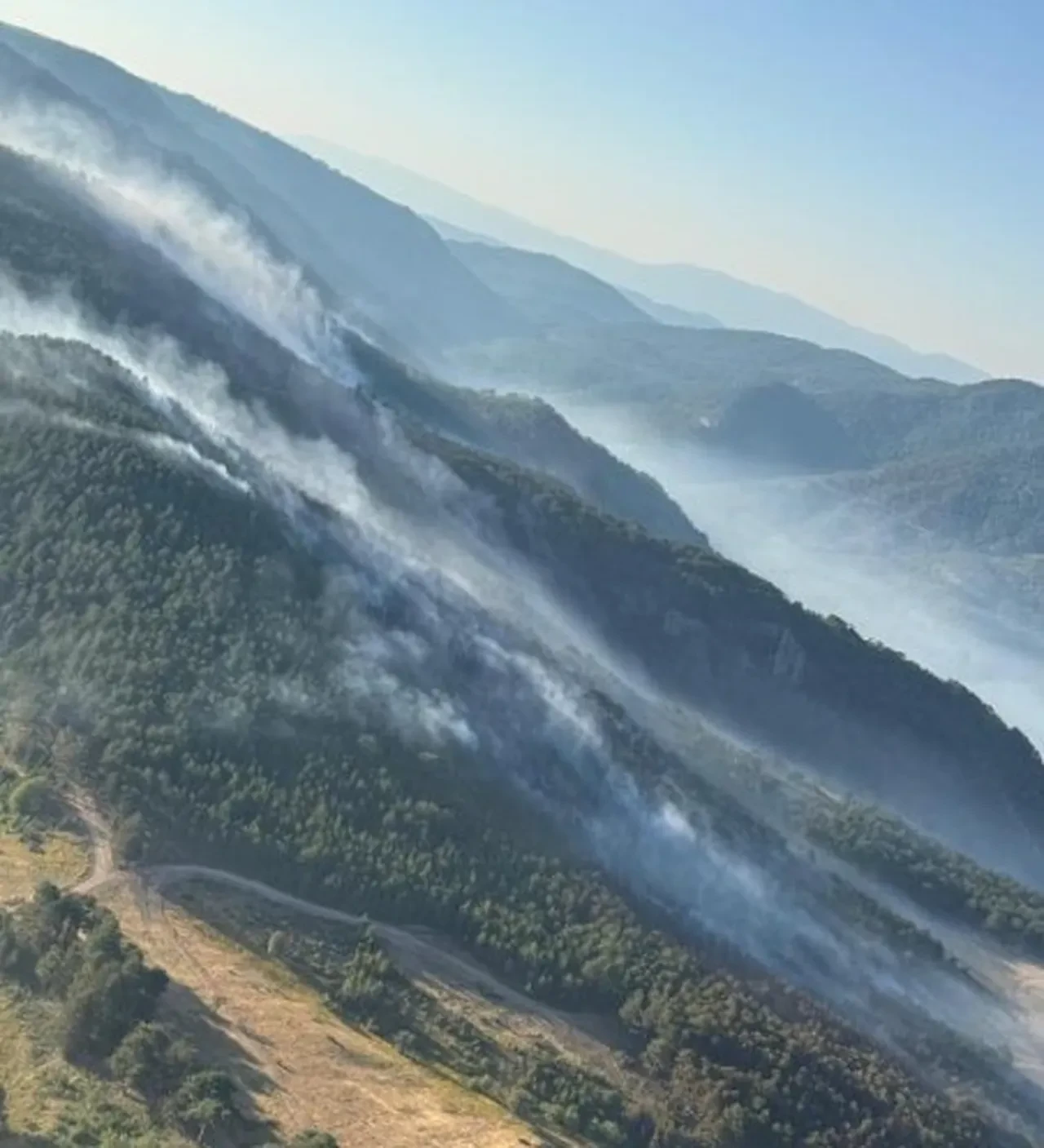 Balıkesir'de ciğerlerimiz yanıyor! Alevlerle mücadele sürüyor