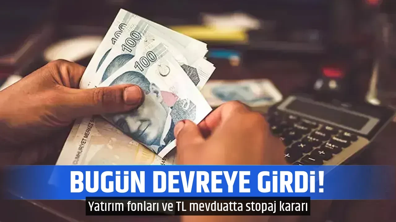 BUGÜN DEVREYE GİRDİ! 