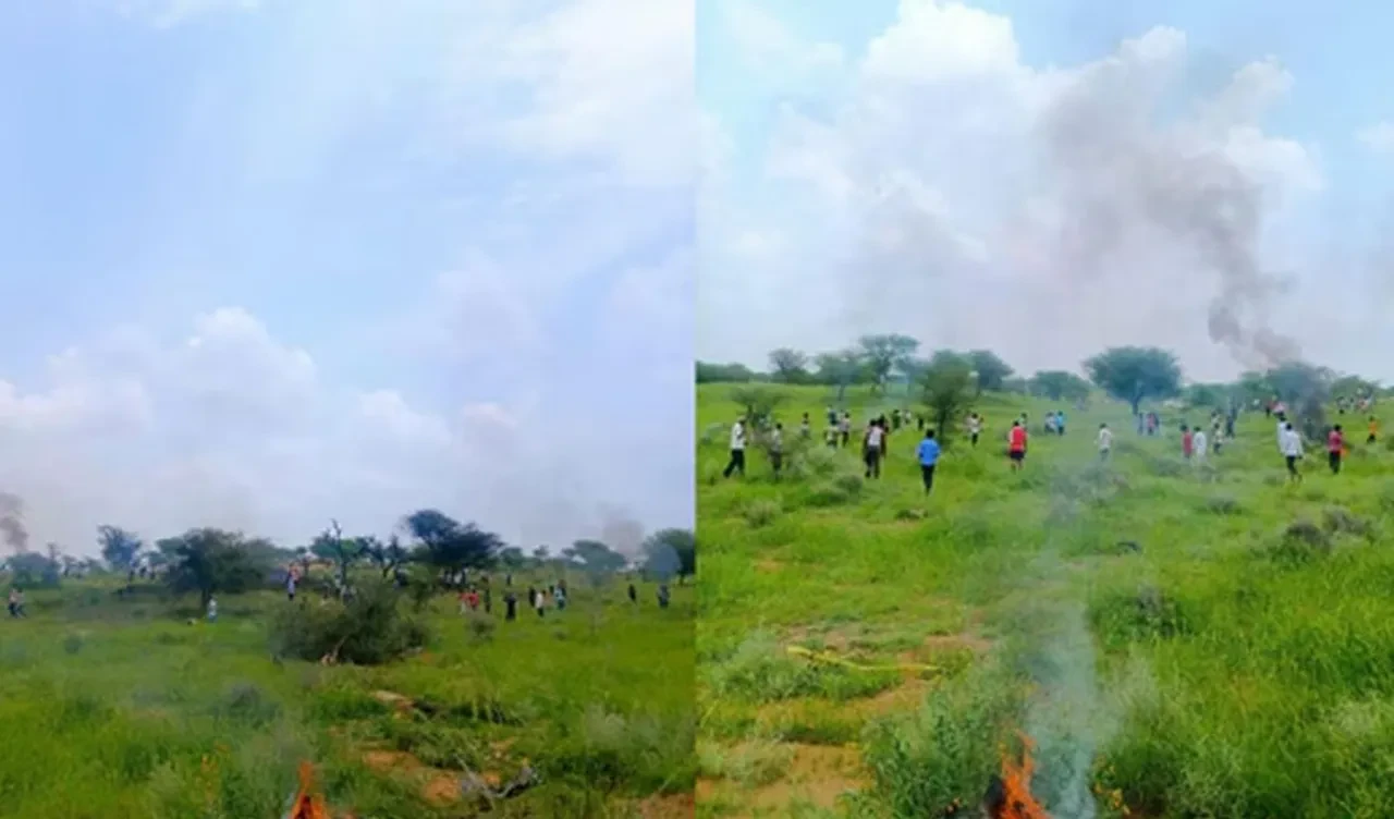 Hindistan'da uçak kazası: Askeri jet düştü