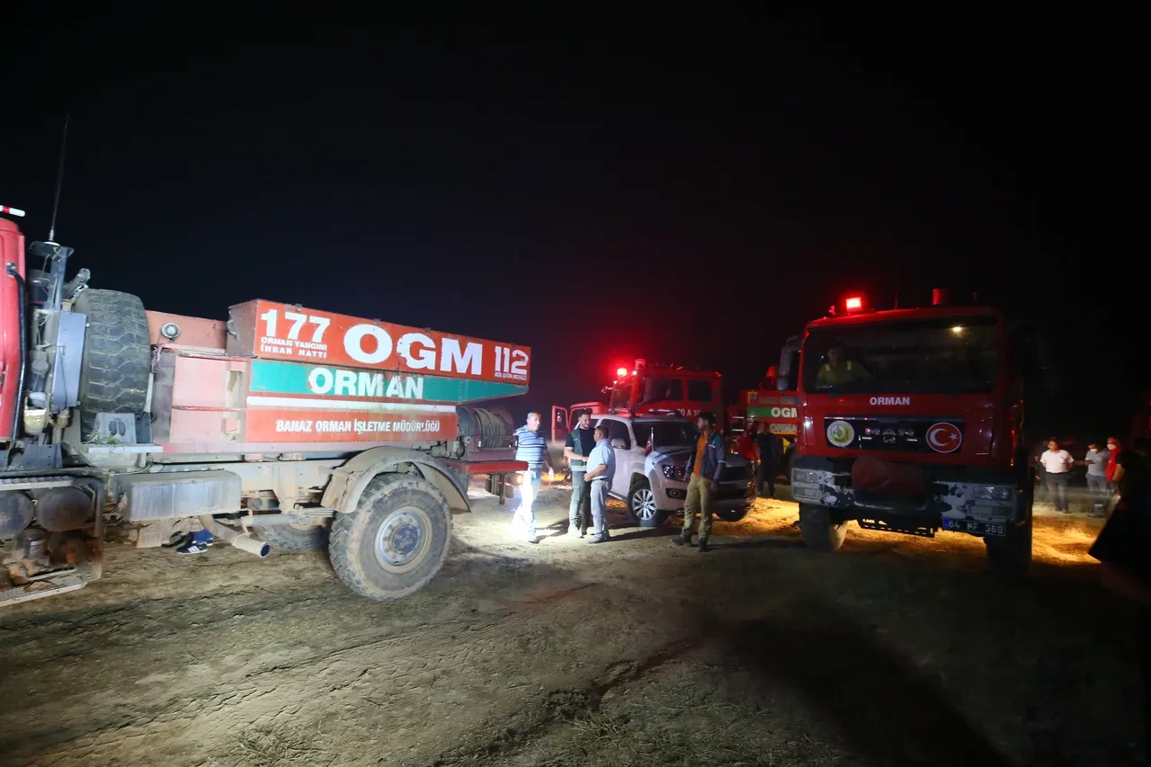 Manisa ve Uşak'ta orman yangını! Alevler kontrol altına alındı