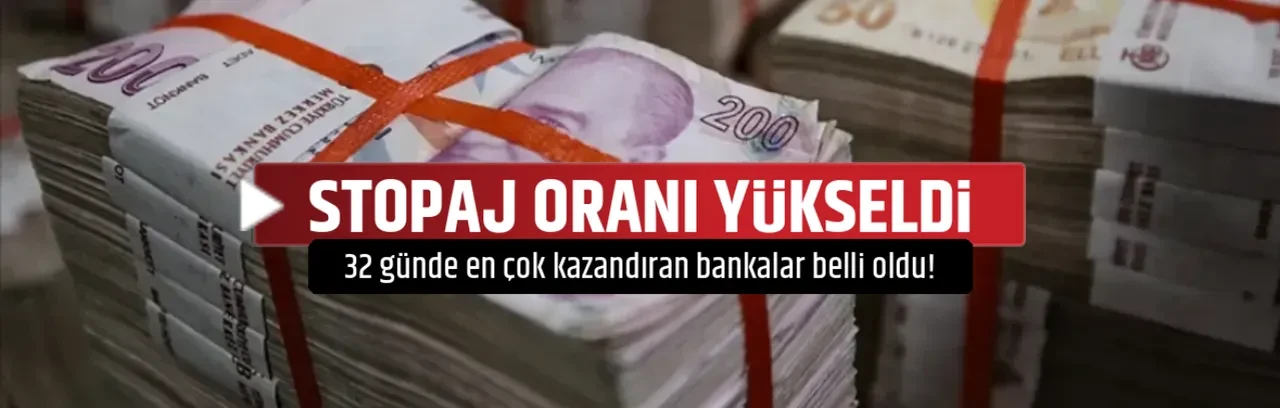 STOPAJ ORANI YÜKSELDİ