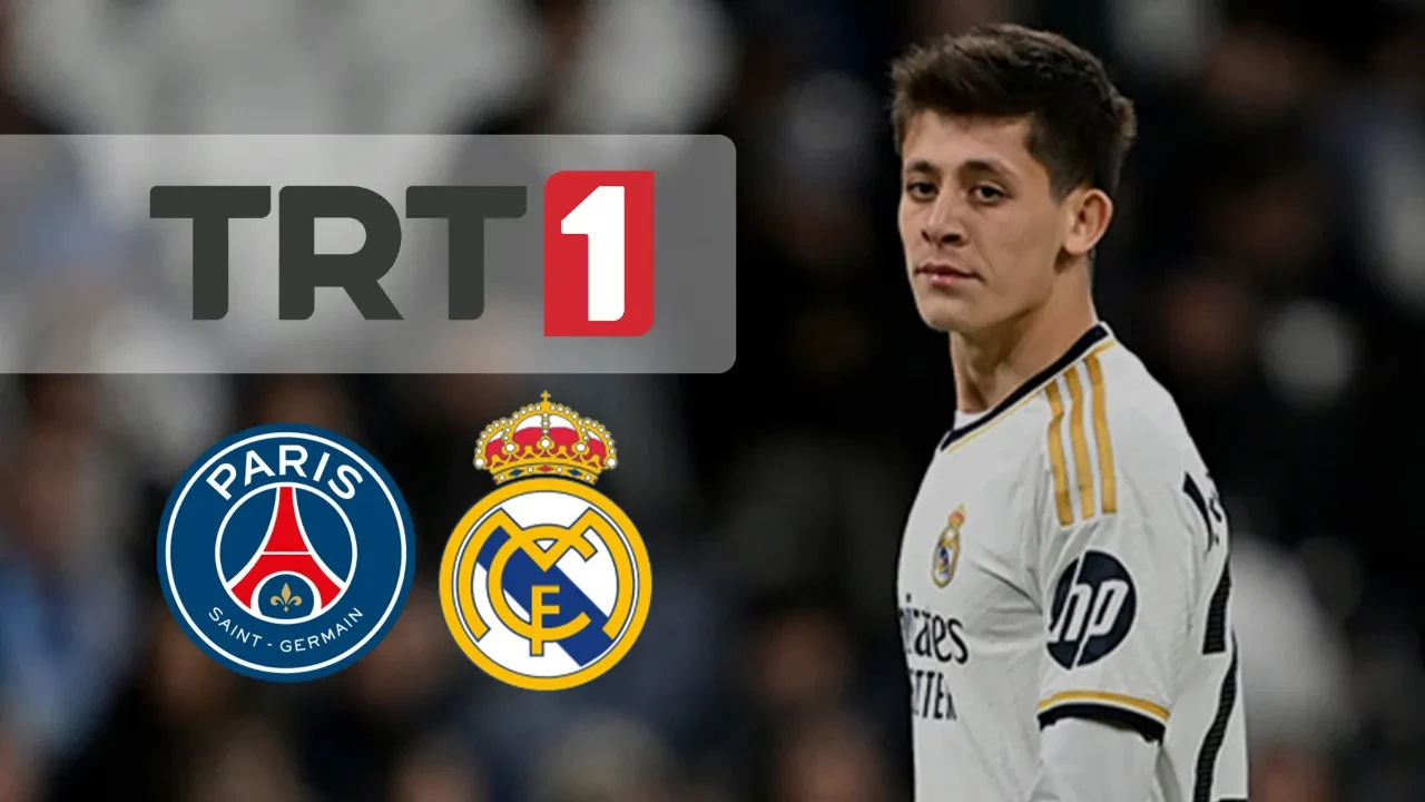 TRT 1 canlı maç nereden izlenir? ŞİFRESİZ PSG Real Madrid maçı başlıyor