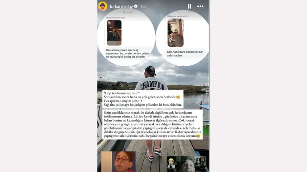 Ünlü oyuncu Furkan Kızılay ateş püskürdü! 'İşinize Bakın'