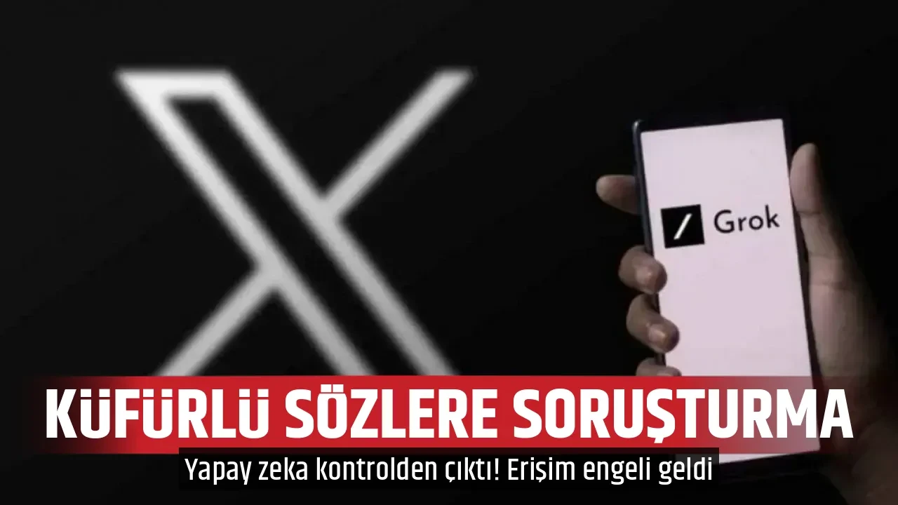 KÜFÜRLÜ SÖZLERE SORUŞTURMA