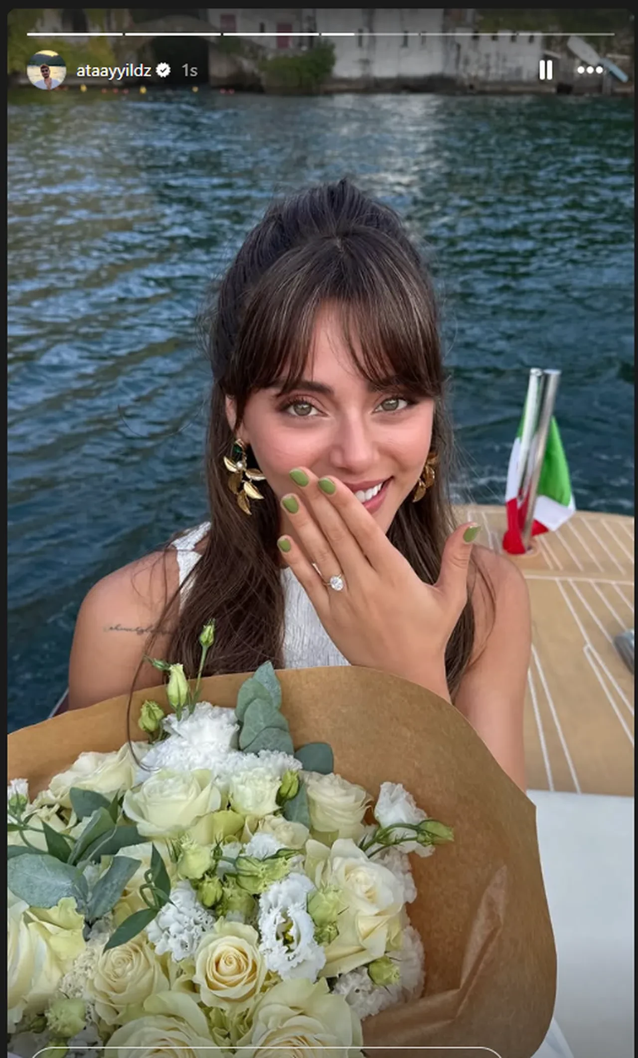 Sıla Türkoğlu evleniyor! Ata Ayyıldız'dan romantik evlenme teklifi