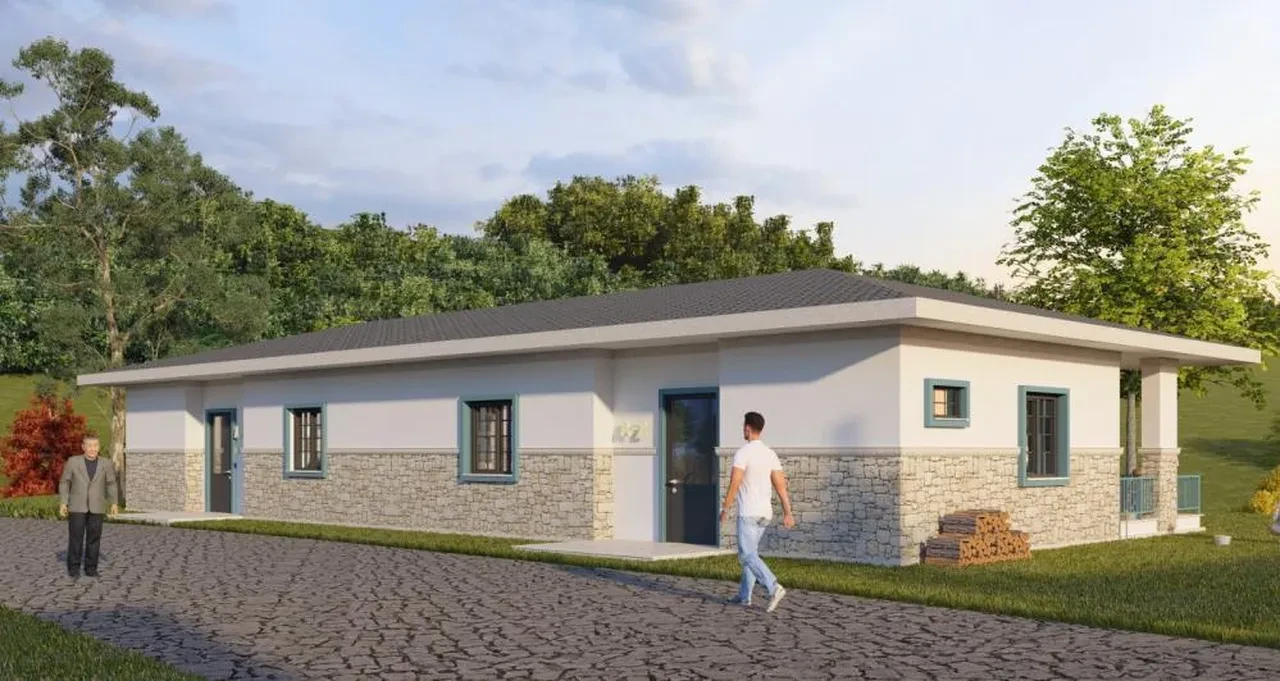 Yanan köylerde bir ay içinde inşa çalışmaları başlayacak