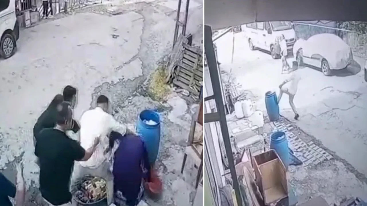 Başakşehir'de baba ve oğul dehşeti! 70 yaşındaki kadını sokak ortasında dövdüler
