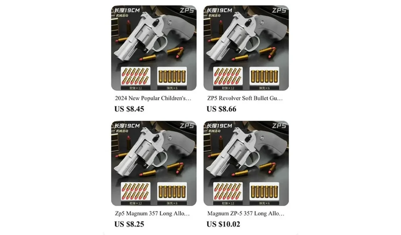 Oyuncak tabanca gerçek mühimmat ateşleyebiliyor! Türkiye'de de satışı var