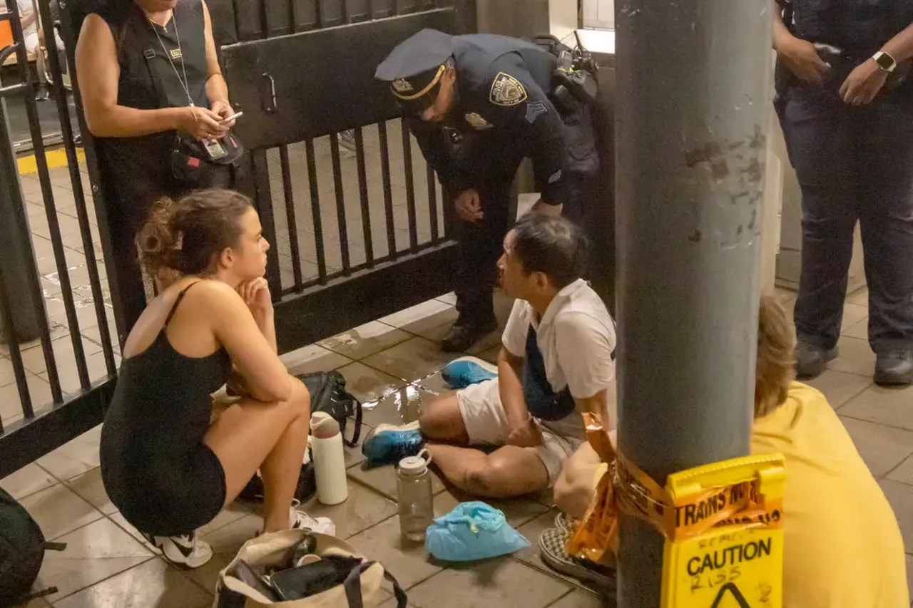 Peronda bekleyen yolcuyu bir anda metro raylarına itti! 