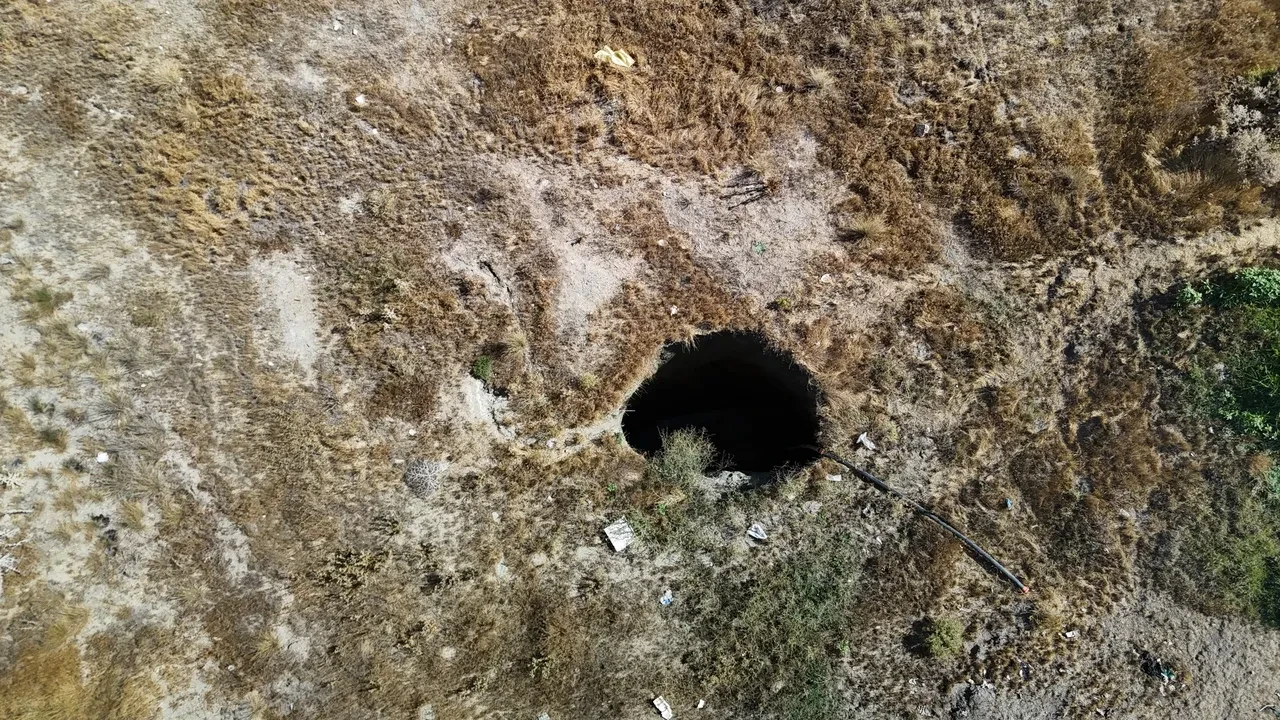 Balıkesir depreminden sonra bir anda oluştu! Görenleri korkuttu