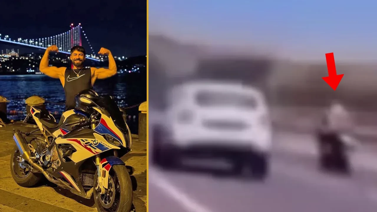 Motosikletçi Deniz Servan Narin