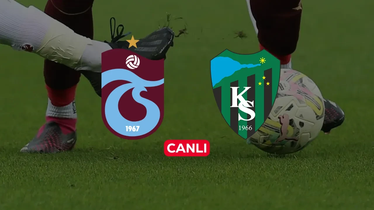 Trabzonspor Kocaelispor CANLI nereden izlenir? Maç başlıyor