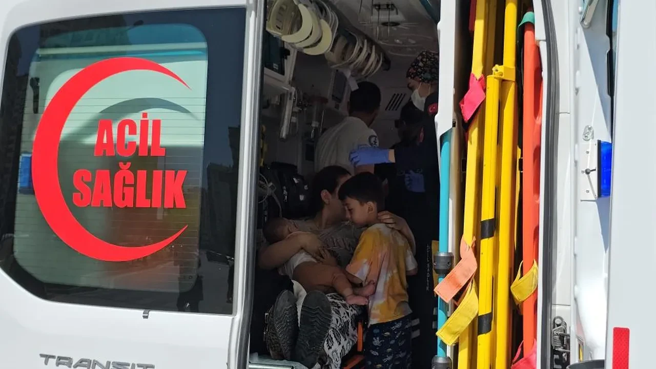 Yangında can pazarı! Çocuklarına kavuşan aileler gözyaşlarına boğuldu