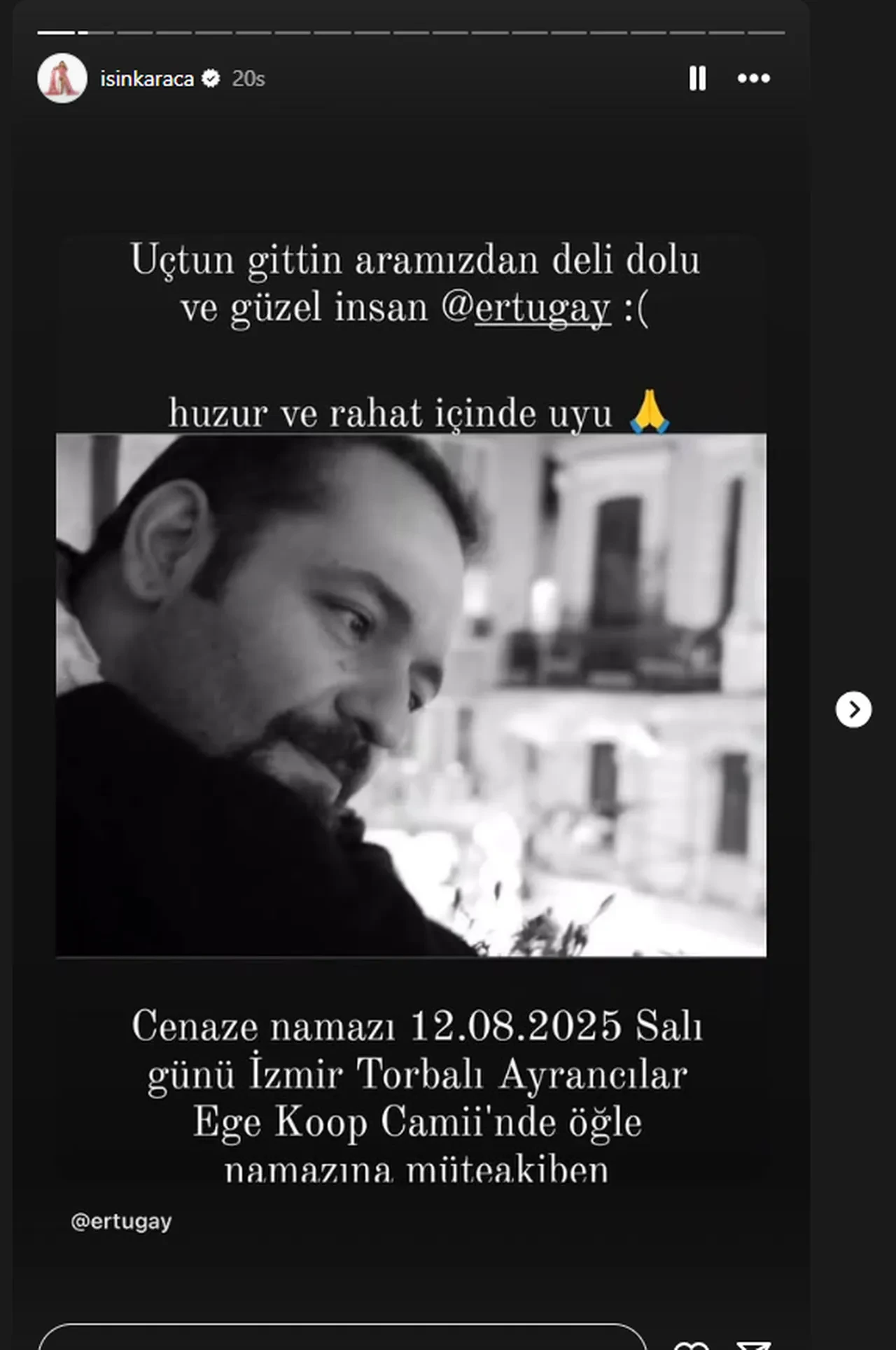 Akif Ertugay hayatını kaybetti! Ünlü isimler hüzne boğuldu