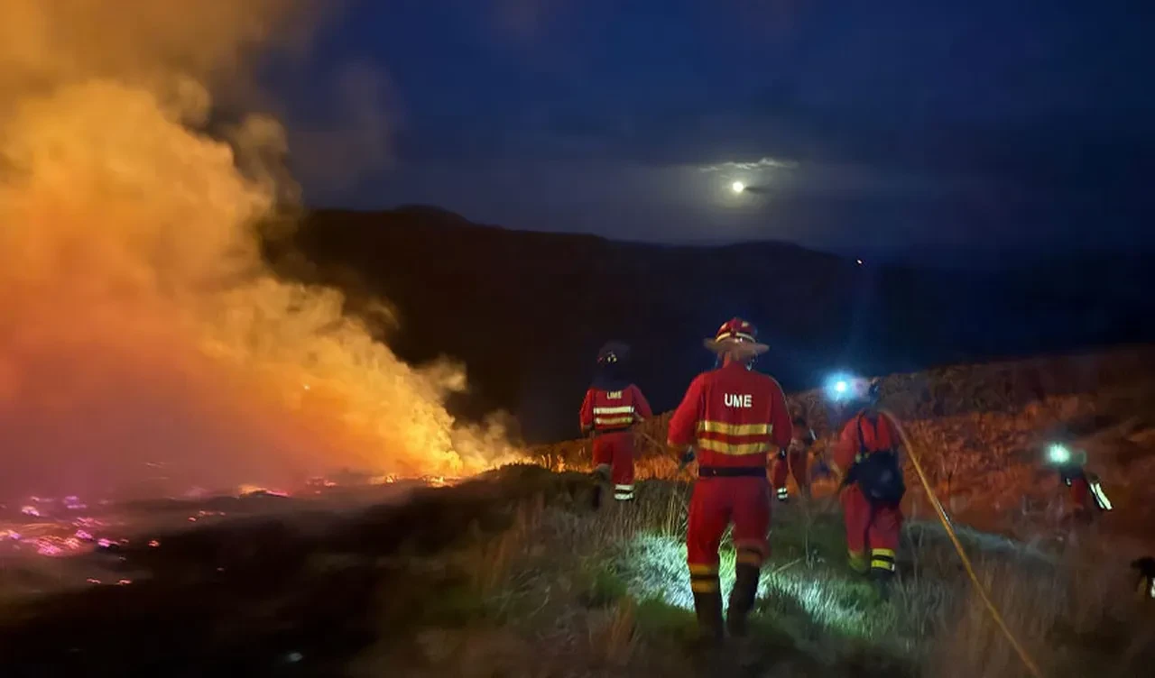 İspanya'daki orman yangınında 1 kişinin yüzde 98'i yandı, yaşam mücadelesini kaybetti