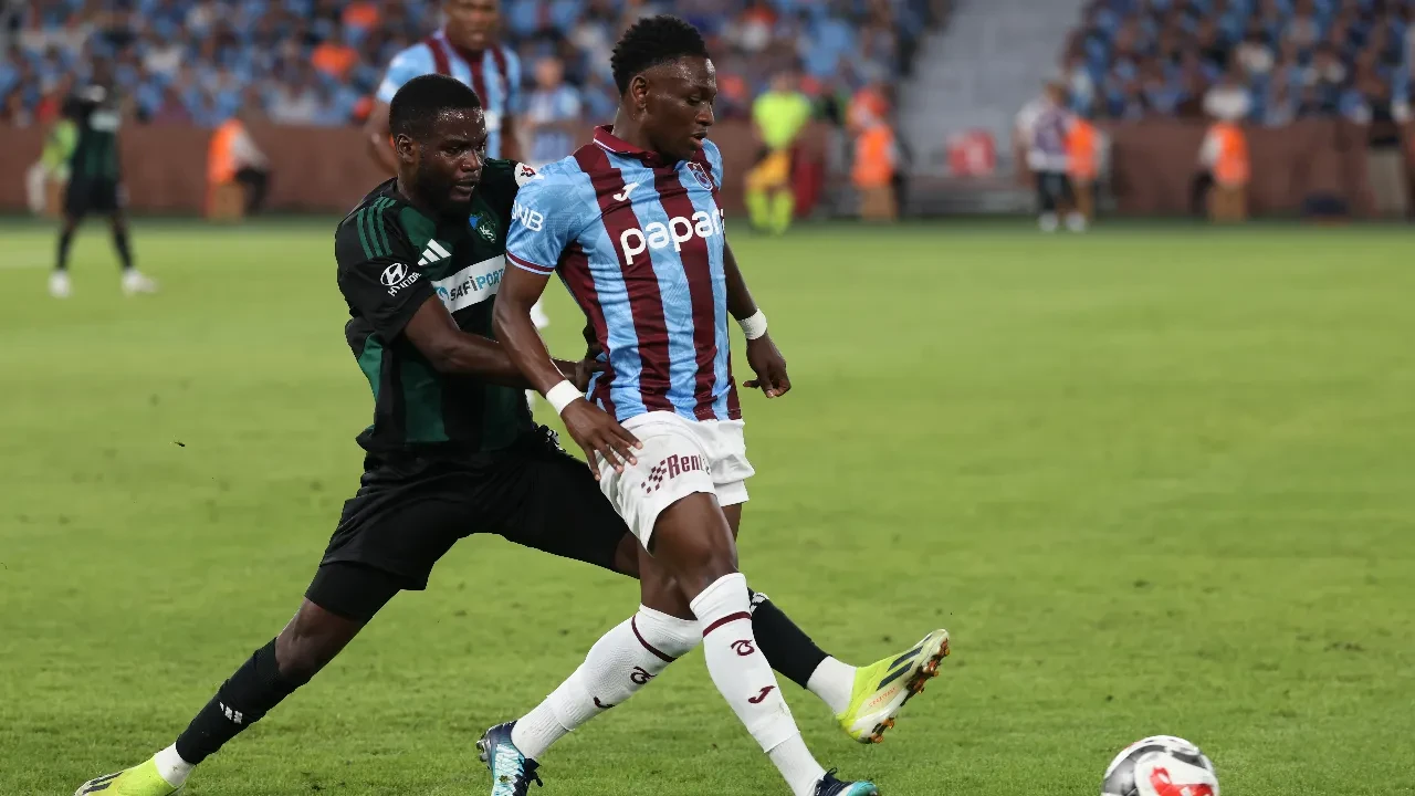 Trabzonspor Kocaelispor maç sonucu kaç kaç? Tek golle kazandı