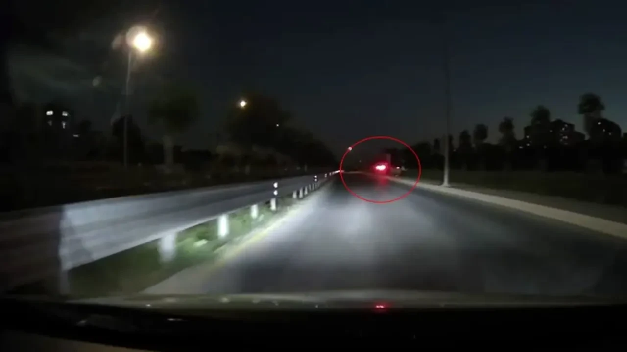 Trafikte tehlikeli hareketler yapan magandanın feci sonu