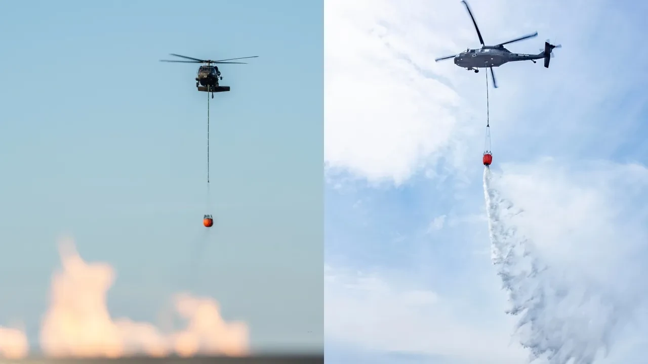 Yangınla mücadelede devrim niteliğinde bir çözüm: Otonom helikopterlerin devri başlıyor