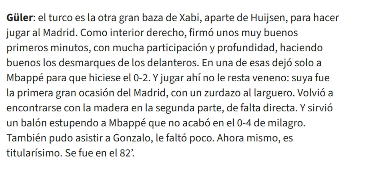 Arda Güler İspanya'yı ayağa kaldırdı! Spor basınından müthiş övgüler: Orta sahanın efendisi