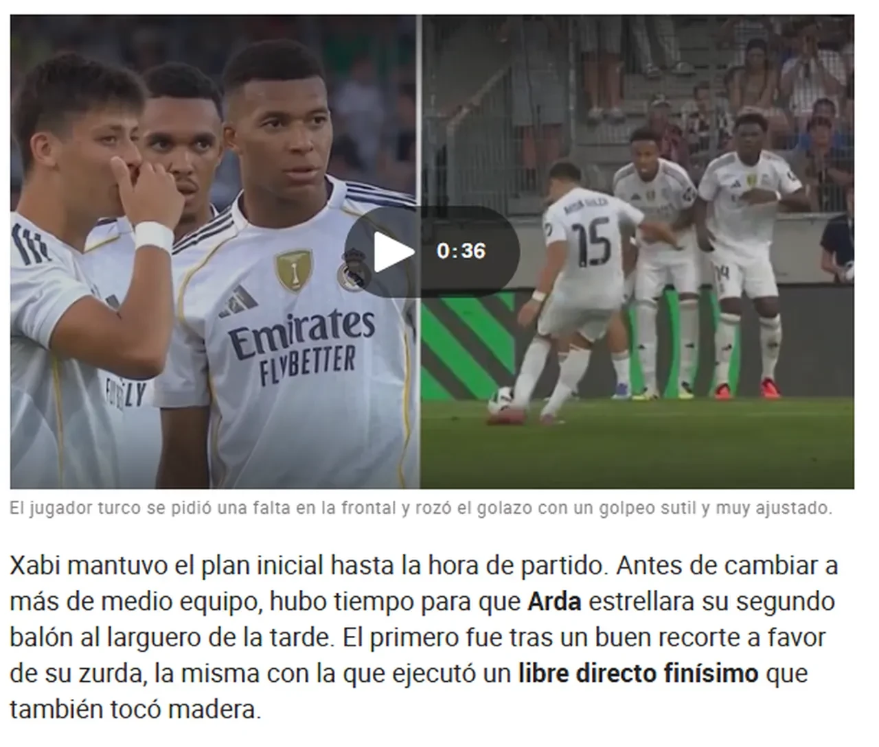 Arda Güler İspanya'yı ayağa kaldırdı! Spor basınından müthiş övgüler: Orta sahanın efendisi