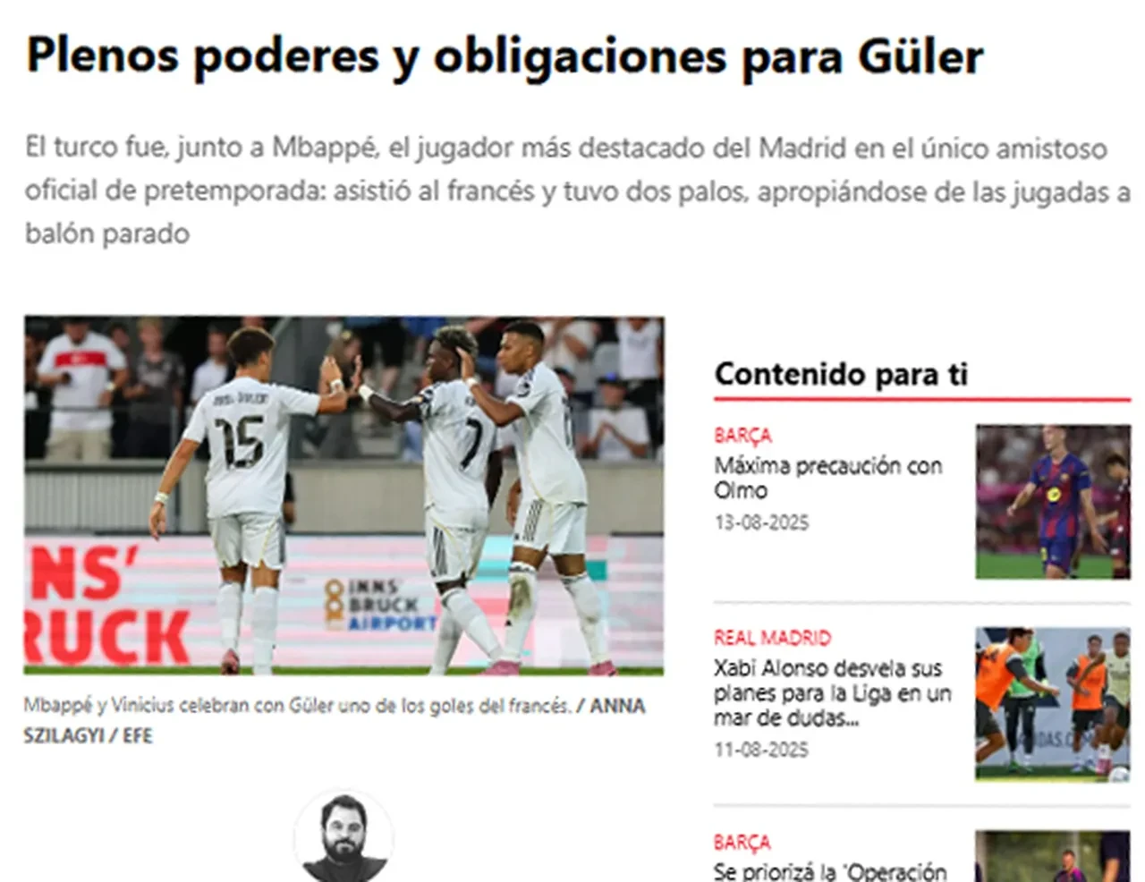 Arda Güler İspanya'yı ayağa kaldırdı! Spor basınından müthiş övgüler: Orta sahanın efendisi