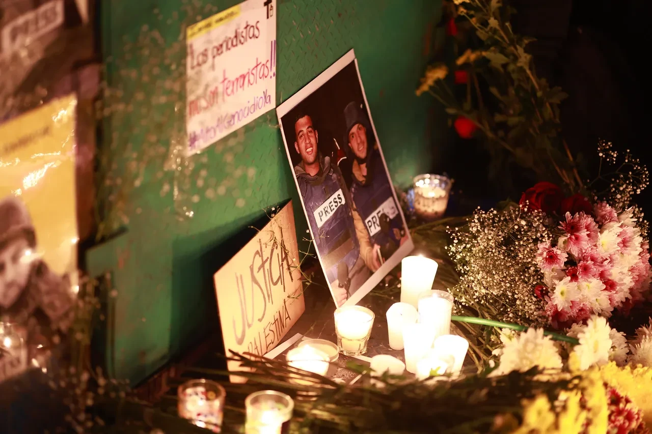 İsrail'in kasten öldürdüğü eş-Şerif için Meksika'da gösteri düzenlendi