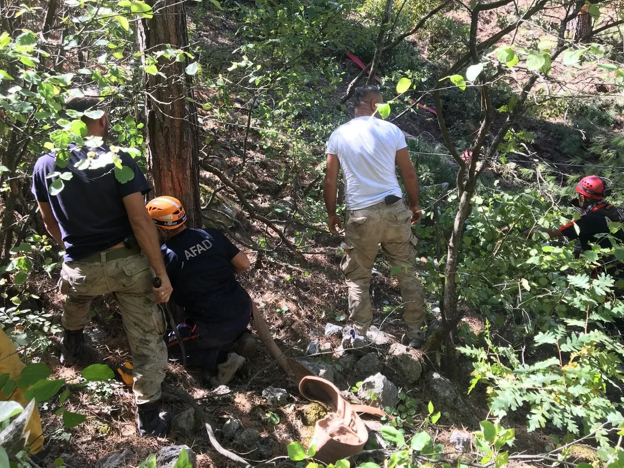 Osmaniye'deki orman yangınından acı haber! 1 işçi şehit oldu