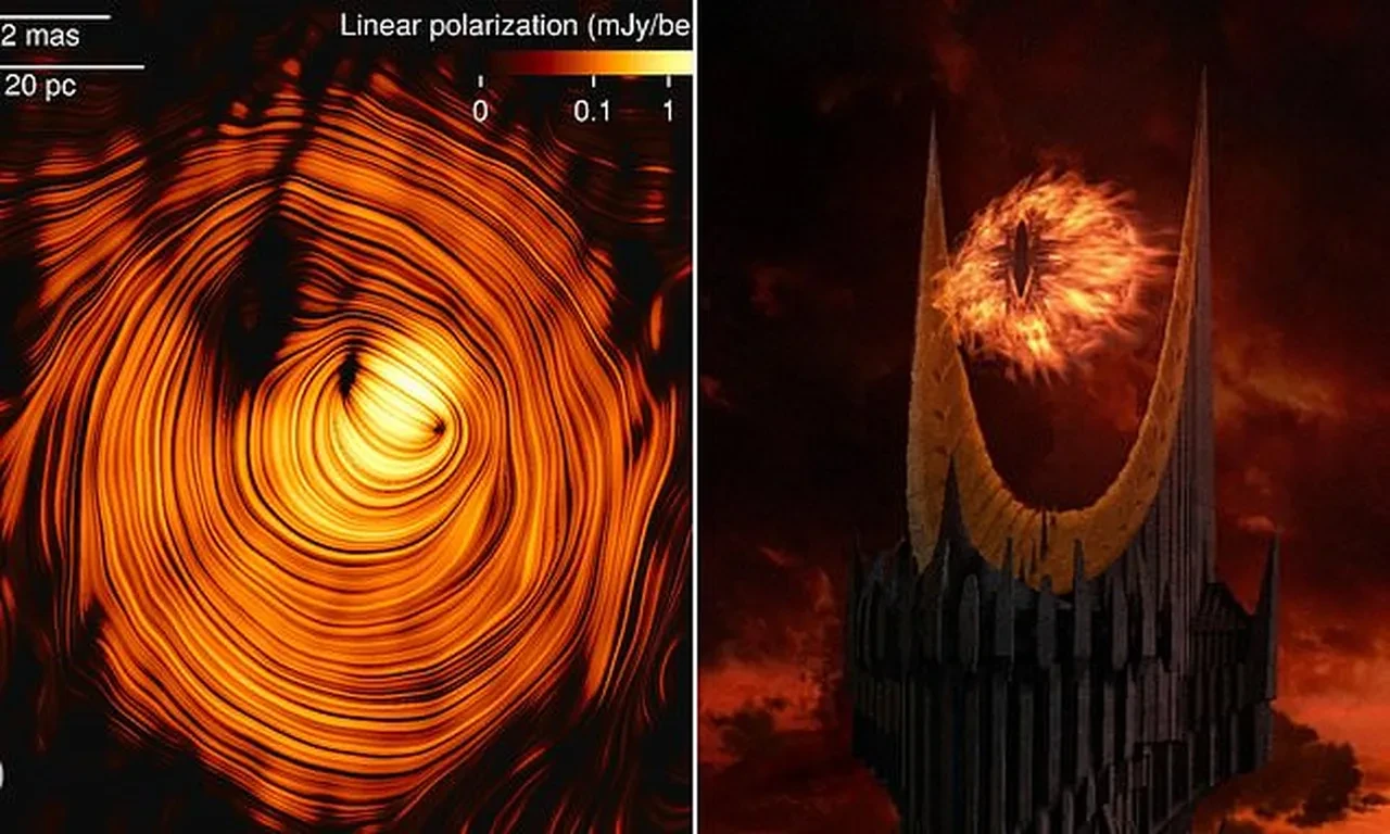 Sauron'un Gözü gerçek oldu! Bilim insanları uzayda ilk kez keşfetti