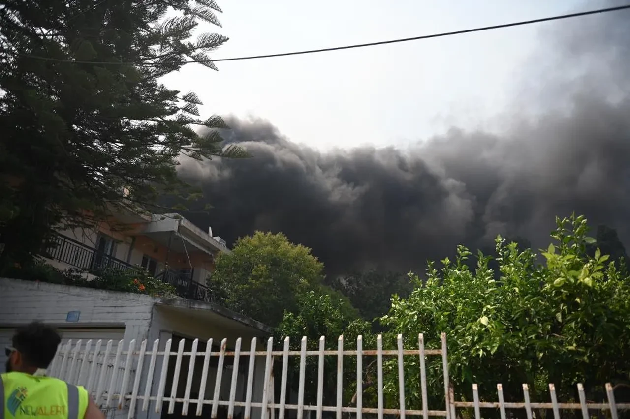 Yunanistan'ı orman yangınları felaketi sardı, yerleşim yerleri de küle döndü: Yaralılar var