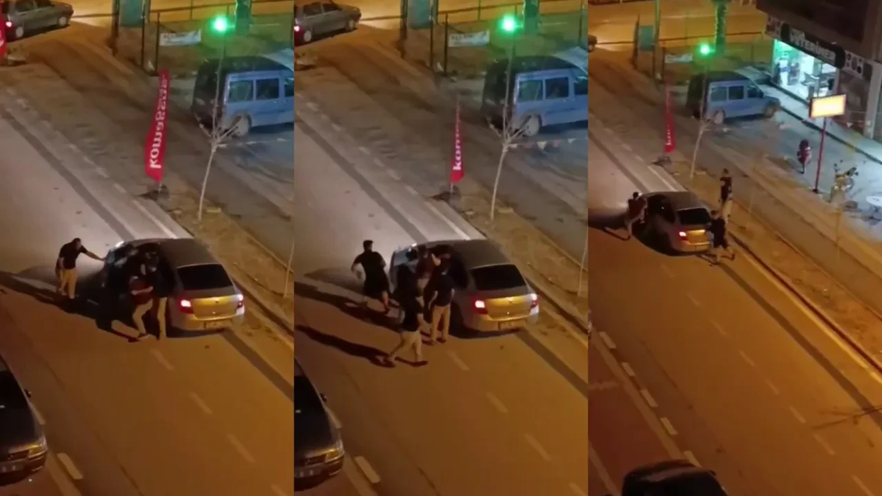 Bursa meydan muharebesi! Trafikte çıkan tartışma ortalığı savaş alanına çevirdi 