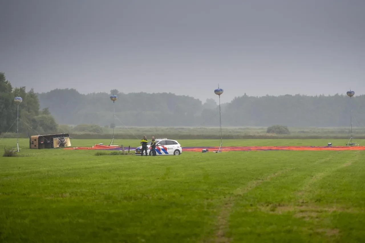 Sıcak hava balonu düştü, sepetten fırladılar: 1 kişi öldü, çok sayıda kişi yaralandı