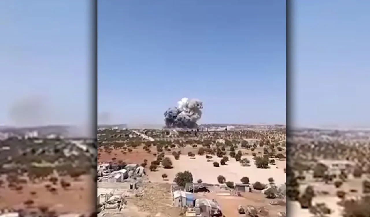 Suriye İdlib'de patlama: Ölü ve yaralılar var