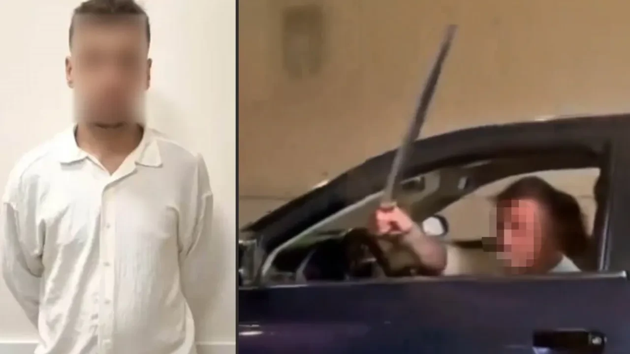 Ankara'da akılalmaz olay! Trafikte döner bıçağıyla dehşet saçtı