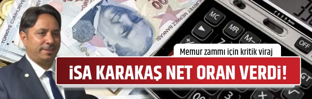 İSA KARAKAŞ NET ORAN VERDİ!