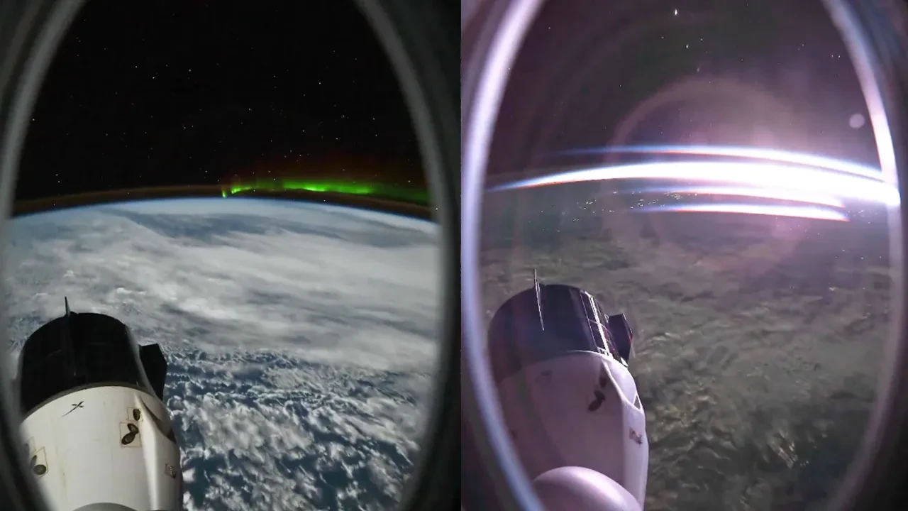 NASA astronotu büyüleyici uzayı paylaştı: İşte gün doğumu böyle gözüküyor