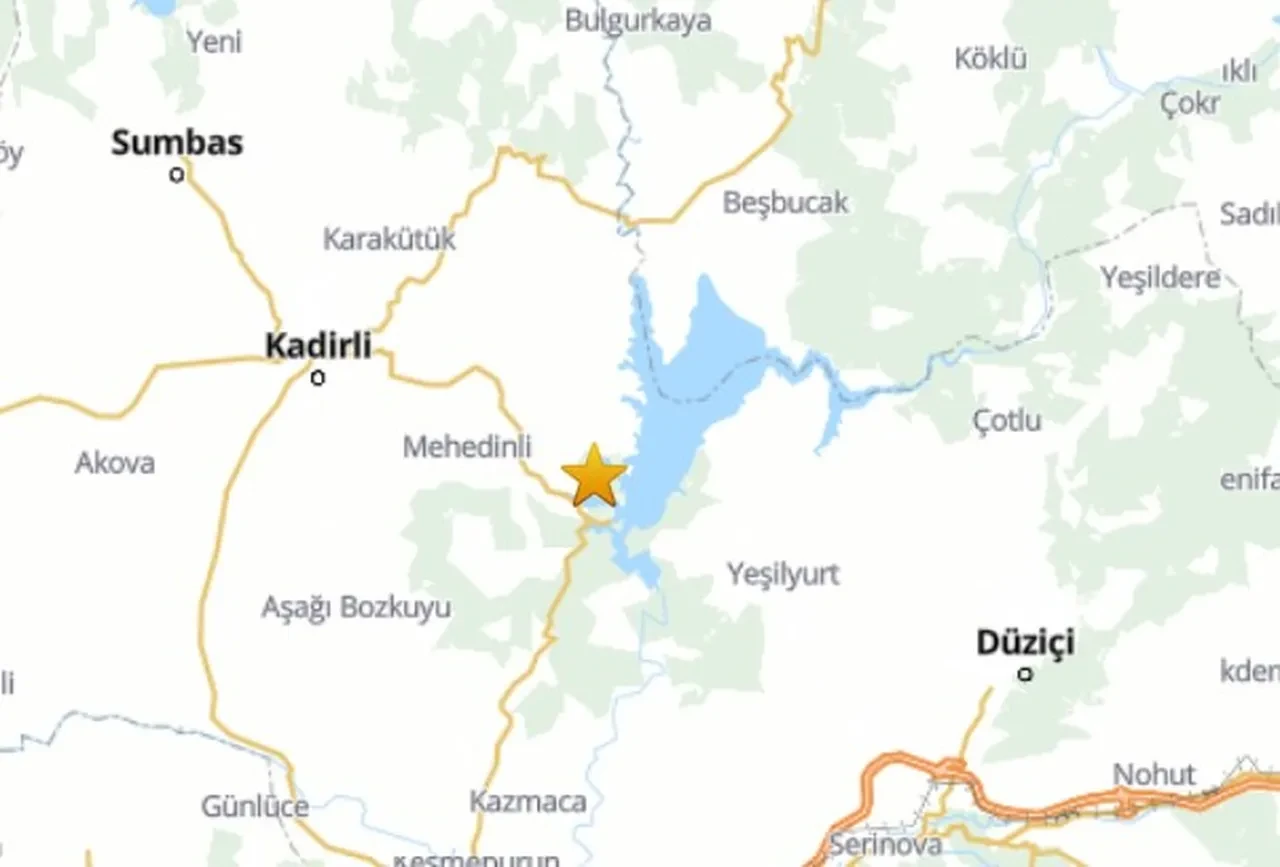 Osmaniye'de deprem oldu! AFAD ilk verileri açıkladı