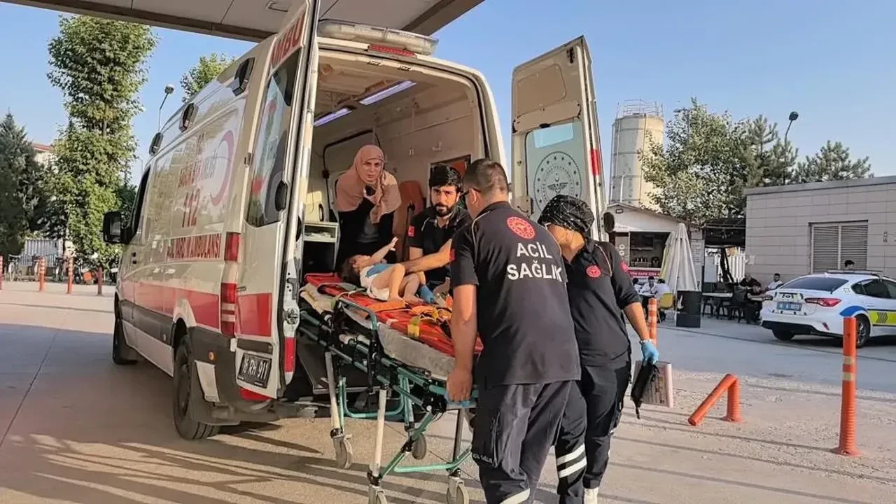 İnegöl’de 2. kattan düşen çocuk yaralandı