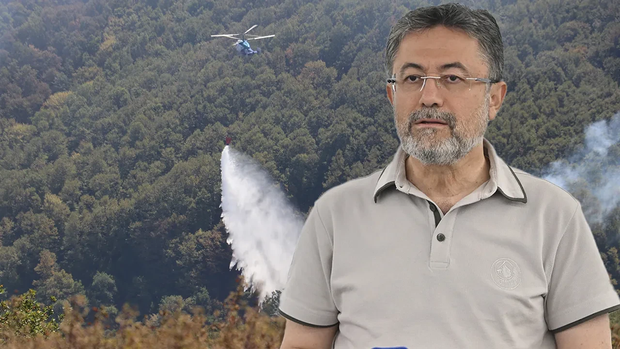 Saatlerdir süren Kocaeli yangınında son durumu Bakan Yumaklı açıkladı
