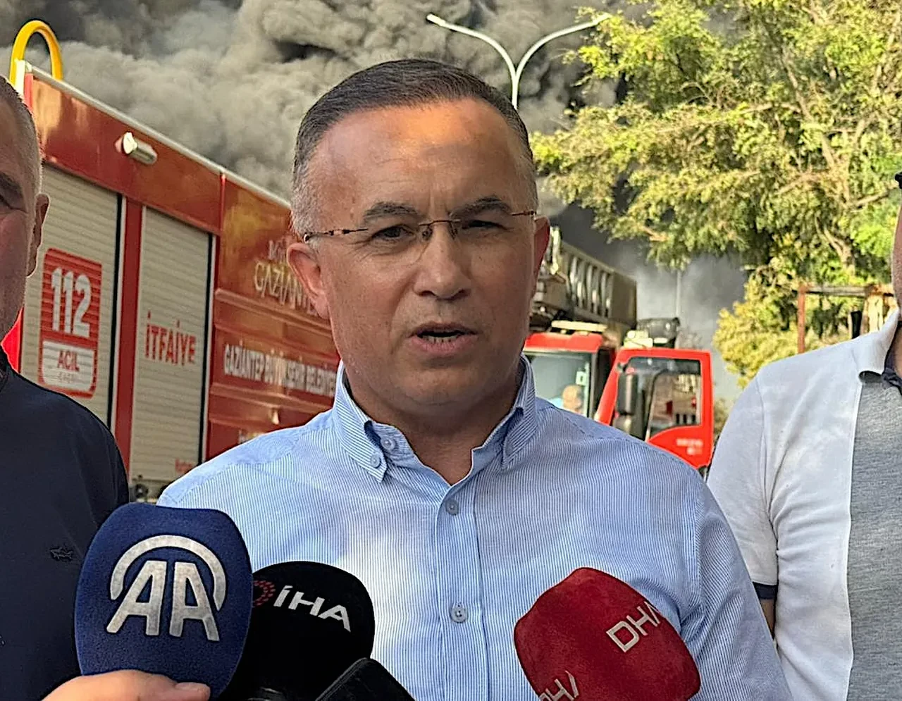 Gaziantep’te geri dönüşüm tesisinde büyük yangın