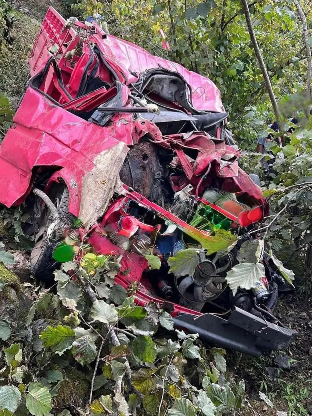 Giresun'da işçileri taşıyan kamyonet yamaçtan uçtu: Ölü ve yaralılar var