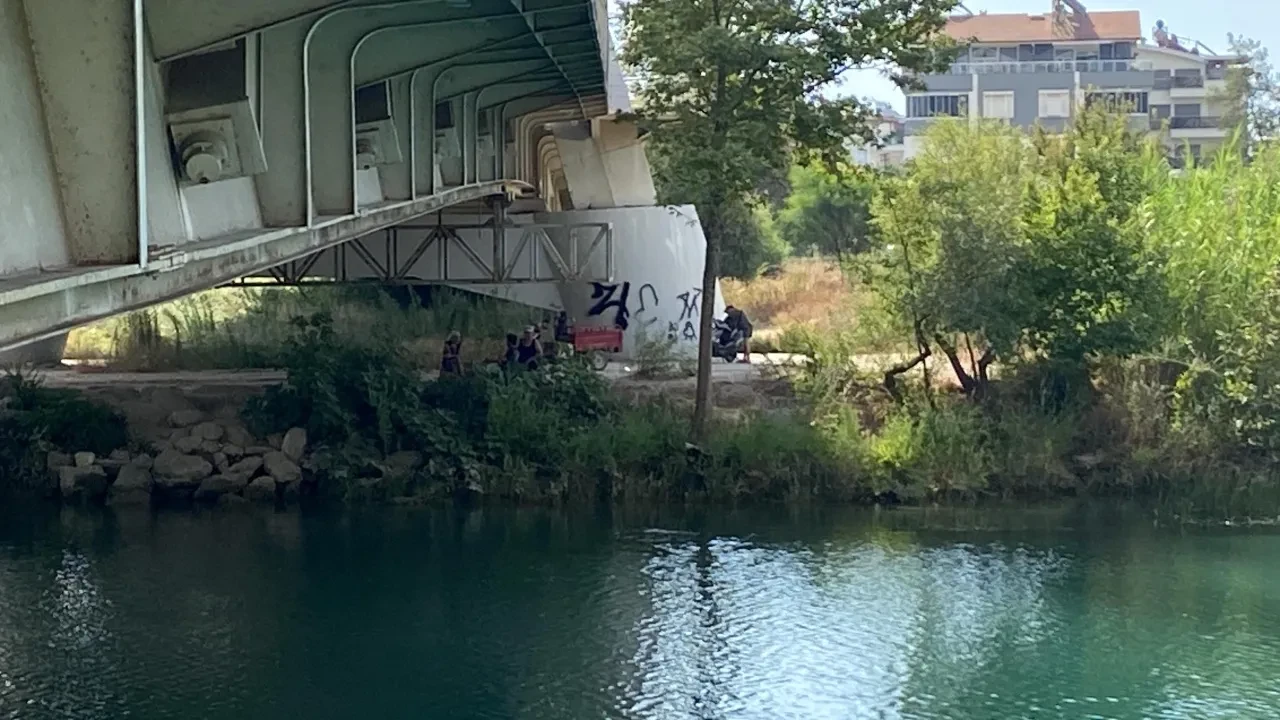 Irmağa balık tutmaya gitmişti! Gördüğü şey karşısına şoke oldu