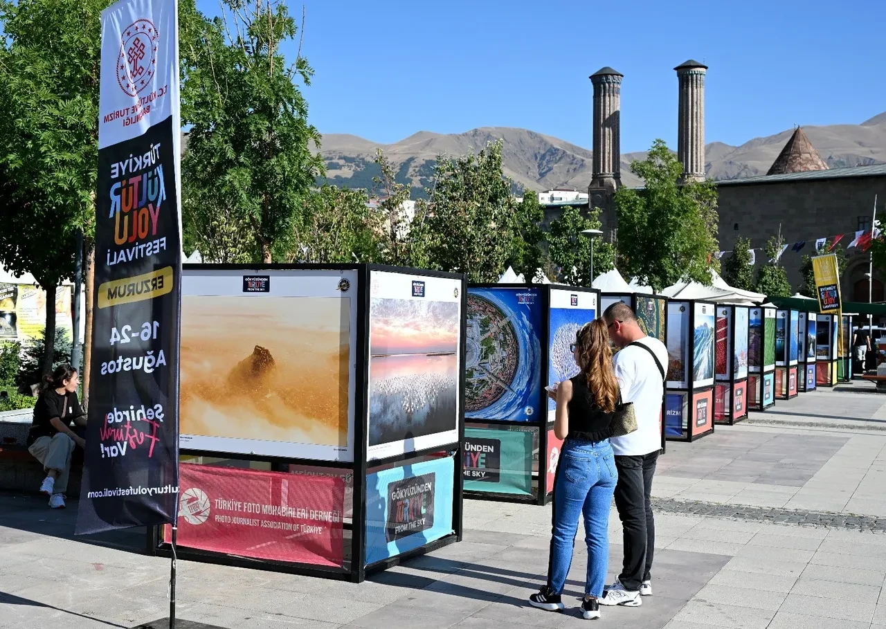 Kültür Yolu Festivali’nde fotoğraf şöleni: “Gökyüzünden Türkiye”