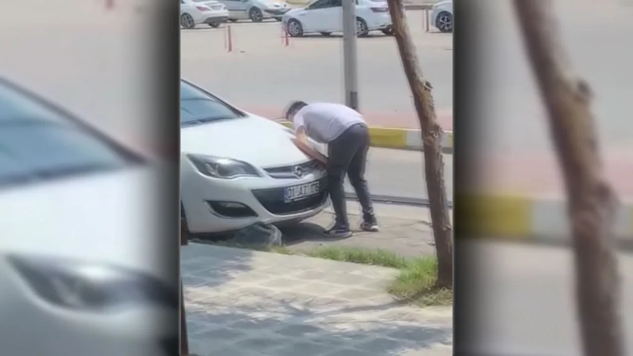 Madde bağımlısının içler acısı hali! O anlar kamerada