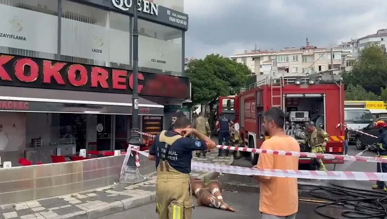 Maltepe'deki güzellik merkezinde büyük panik! Art arda patlamalar
