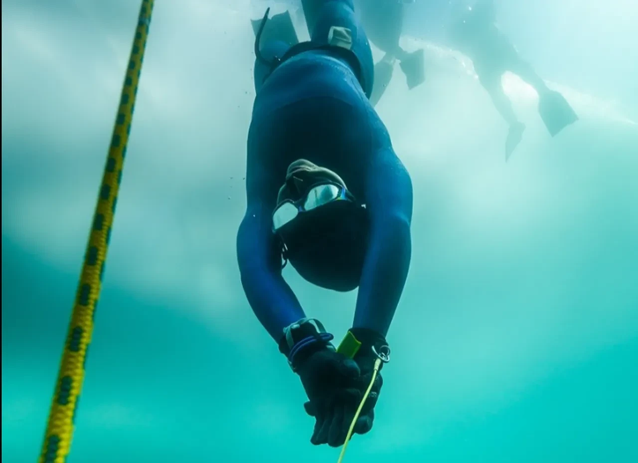 En uzun nefes tutma rekoru kırıldı! Bir yunusun iki katı kadar su altında kaldı