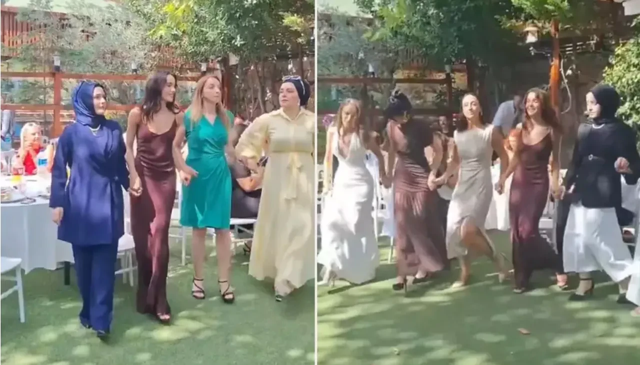 Hafsanur Sancaktutan'dan horon şov! Kubilay Aka aileye girdi